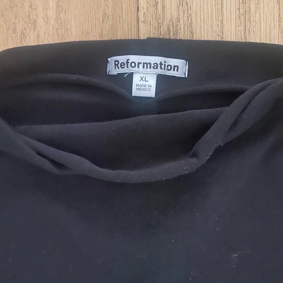 REFORMATION Lindy Knit Top Size XL - Picture 7 of 8